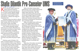 Pro-Canselor UMS SHAFIE