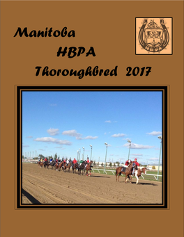 Manitoba HBPA Thoroughbred 2017