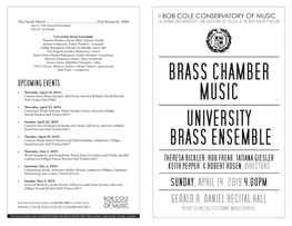 Brass Chamber Music