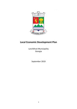 Local Economic Development Plan