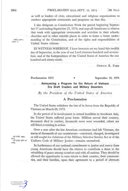 2504 PROCLAMATION 4313-SEPT. 16, 1974 As Well As Leaders of Civic, Educational and Religious Organizations to Conduct Appropriat