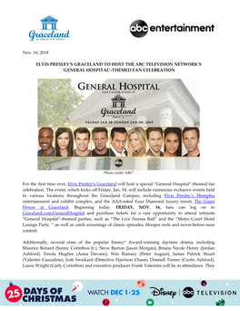 General Hospital Fan Convention 2018