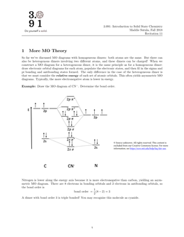 Molecular Orbital Theory and Intermolecular Forces