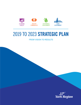 2019 to 2023 Strategic Plan: from Vision to Results