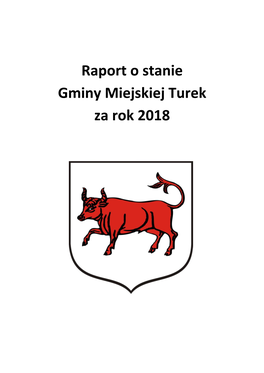 Raport O Stanie Gminy Miejskiej Turek Za 2018