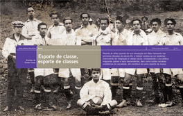 Esporte De Classe, Esporte De Classes | 115 Time Do Sport Club, Belo Horizonte, 1904
