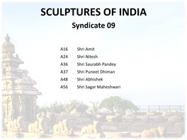 SCULPTURES of INDIA Syndicate 09