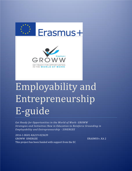 Employability and Entrepreneurship E-Guide