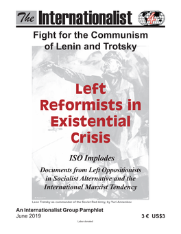 Socialist Alternative and the International Marxist Tendency