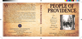 People of Providence: Selected Quotations on Black People From