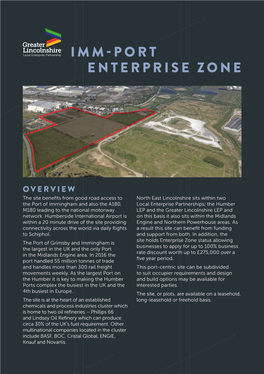 Imm-Port Enterprise Zone