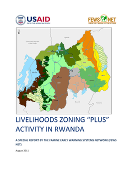 Livelihoods Zoning “Plus” Activity in Rwanda