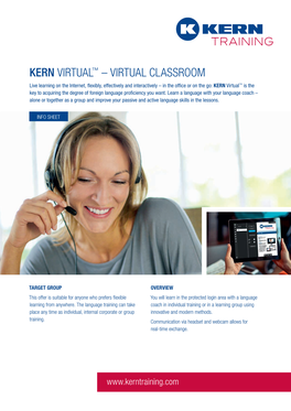 Kern Virtual™ – Virtual Classroom
