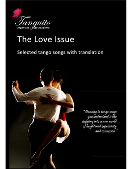 Tanguito the Love Issue.Pdf