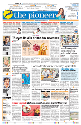 TS Eyes Rs 30K Cr Non-Tax Revenues