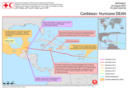 Caribbean: Hurricane DEAN