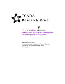 TCADA Research Brief