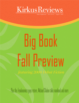 Kirkus Reviews Supplements 2009 BIGGER BOLDER Better Than Ever