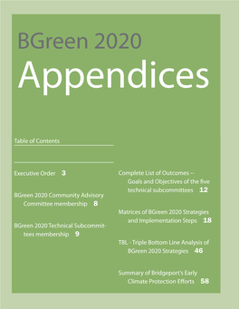 Bgreen 2020 Appendices