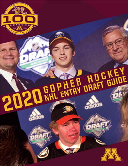 2020 Gopher Hockey Nhl Draft Guide