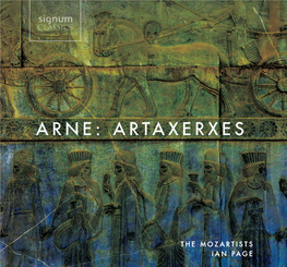 Arne: Artaxerxes