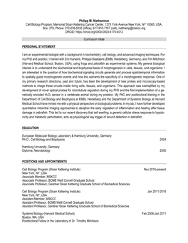 Philipp M. Niethammer Cell Biology Program, Memorial Sloan Kettering Cancer Center, 1275 York Avenue New York, NY 10065, USA