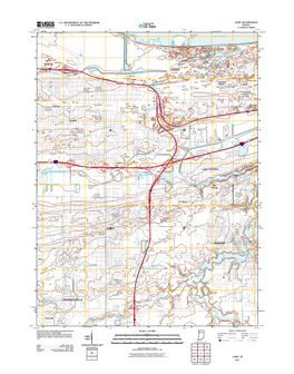 USGS 7.5-Minute Image Map for Gary, Indiana