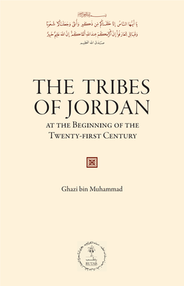 THE TRIBES of JORDAN at the Beginning of the Twenty-First Century