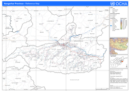 Nangarhar Province - Reference Map