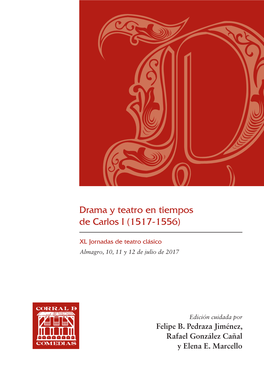 Drama Y Teatro En Tiempos De Carlos I (1517-1556) De Carlos I (1517-1556) 34