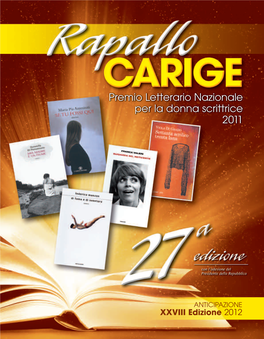 Premio Letterario Nazionale Per La Donna Scrittrice 2011