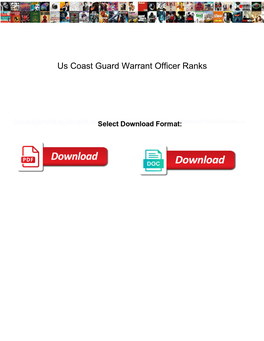 Us Coast Guard Warrant Officer Ranks