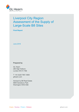 Liverpool City Region Assessment of the Supply of Large-Scale B8 Sites