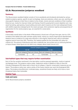 G3.9C Macaronesian Juniperus Woodland