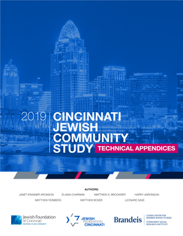 Cincinnati Jewish Community Study 2019
