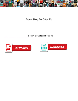 Does Sling Tv Offer Tlc