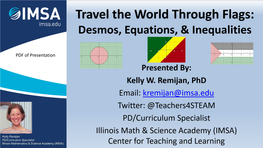 Desmos, Equations, and Inequalities