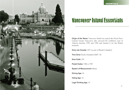 Take VANCOUVER ISLAND's