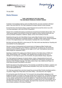 Media Release