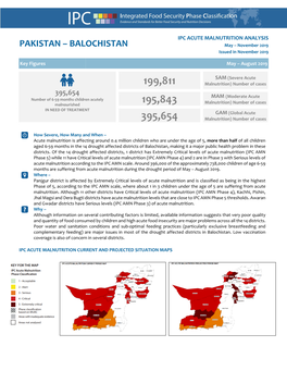 BALOCHISTAN May – November 2019 Issued in November 2019