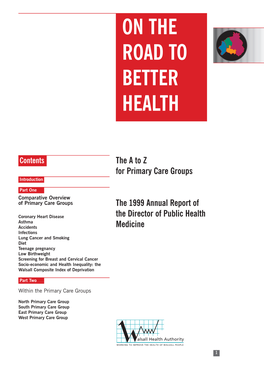 Director of Public Health Annual Report 1999