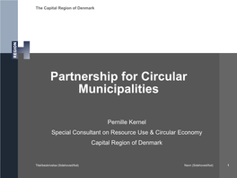 Partnership for Circular Municipalities