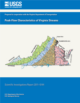 Peak-Flow Characteristics of Virginia Streams