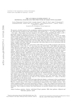 The ACS Virgo Cluster Survey. VI. Isophotal Analysis and the Structure