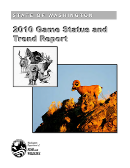 2010 Washington Game Status and Trend Report