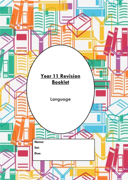 Year 11 Revision Booklet