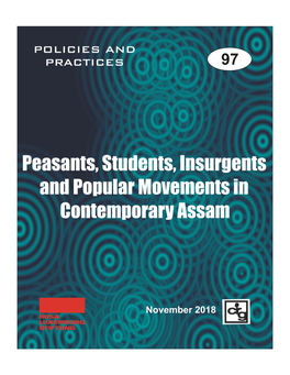 Peasants, Students, Insurgents and Popular Movements in Contemporary Assam