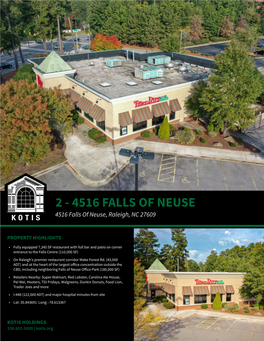 4516 Falls of Neuse Brochure