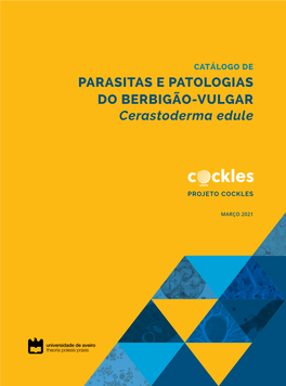 PARASITAS E PATOLOGIAS DO BERBIGÃO-VULGAR Cerastoderma Edule