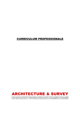 Architecture & Survey